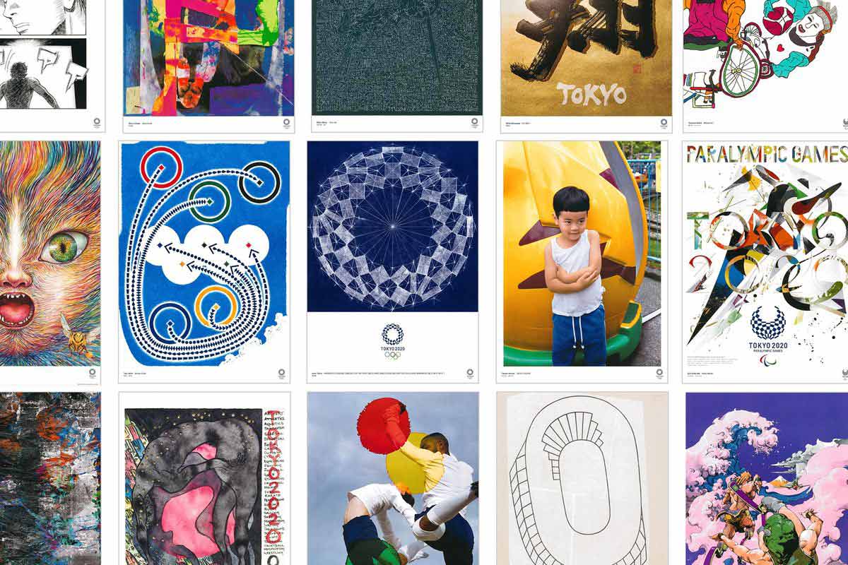 נחשפו כרזות האמנות הרשמיות שילוו את  אולימפיאדת טוקיו 2020