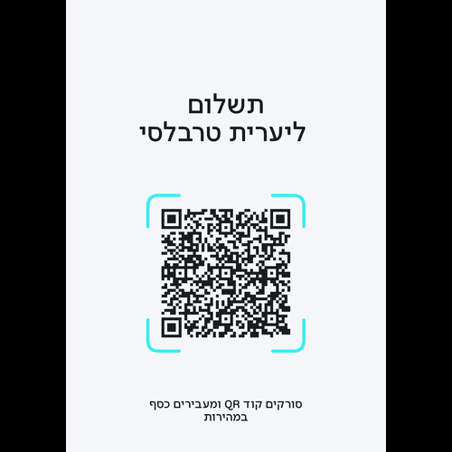 קוד QR לתמיכה בביט